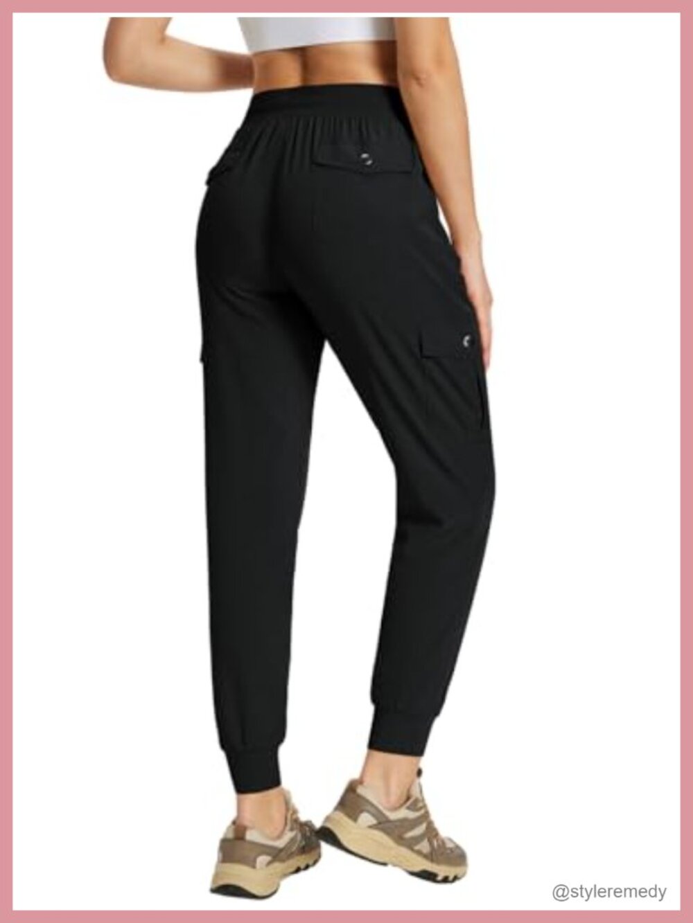 Women's Hiking Pants Lightweight Quick Dry Cargo Joggers